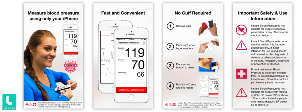 Instant Blood Pressure - Monitor Blood Pressure Using Only Your Phone By Aura Labs, Inc.